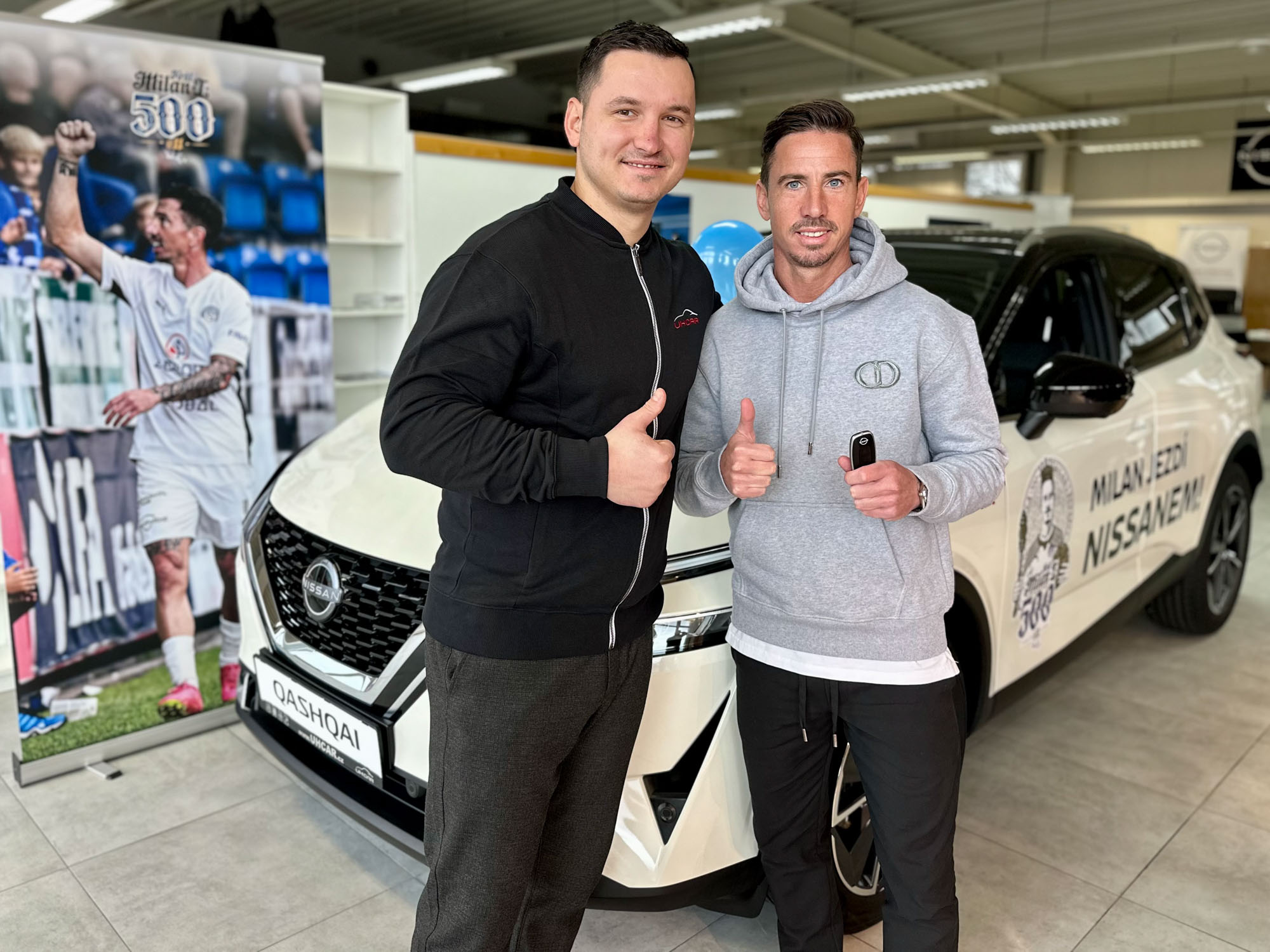 Převzetí vozu Nissan